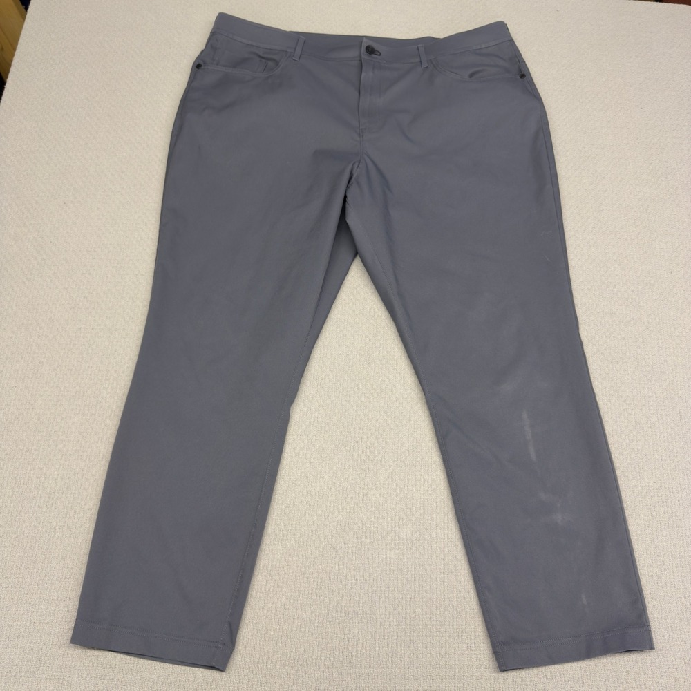 Public Rec Dealmaker Pants Mens 42x30 Gray Performance Chino Stretch Casual